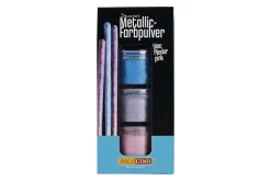 Sallys Metallic Farbpulver 3er Set - verschiedene Farben