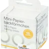 Sallys Mini-Papier-Backförmchen weiß