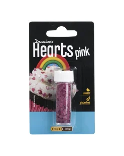 Sallys Pink Hearts Streudekor