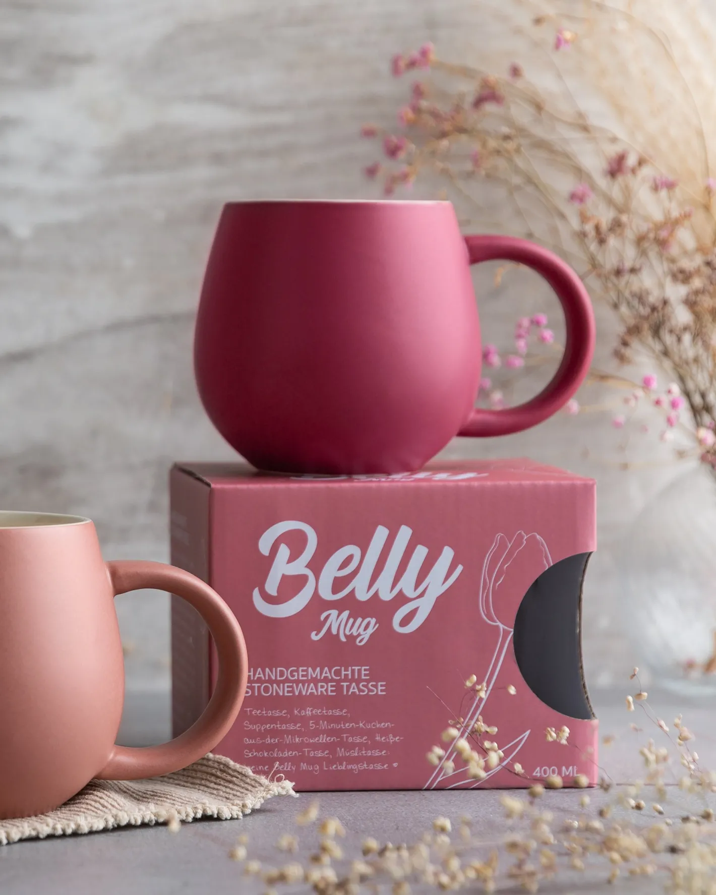 Sallys Belly Mug - handgemachte Tasse