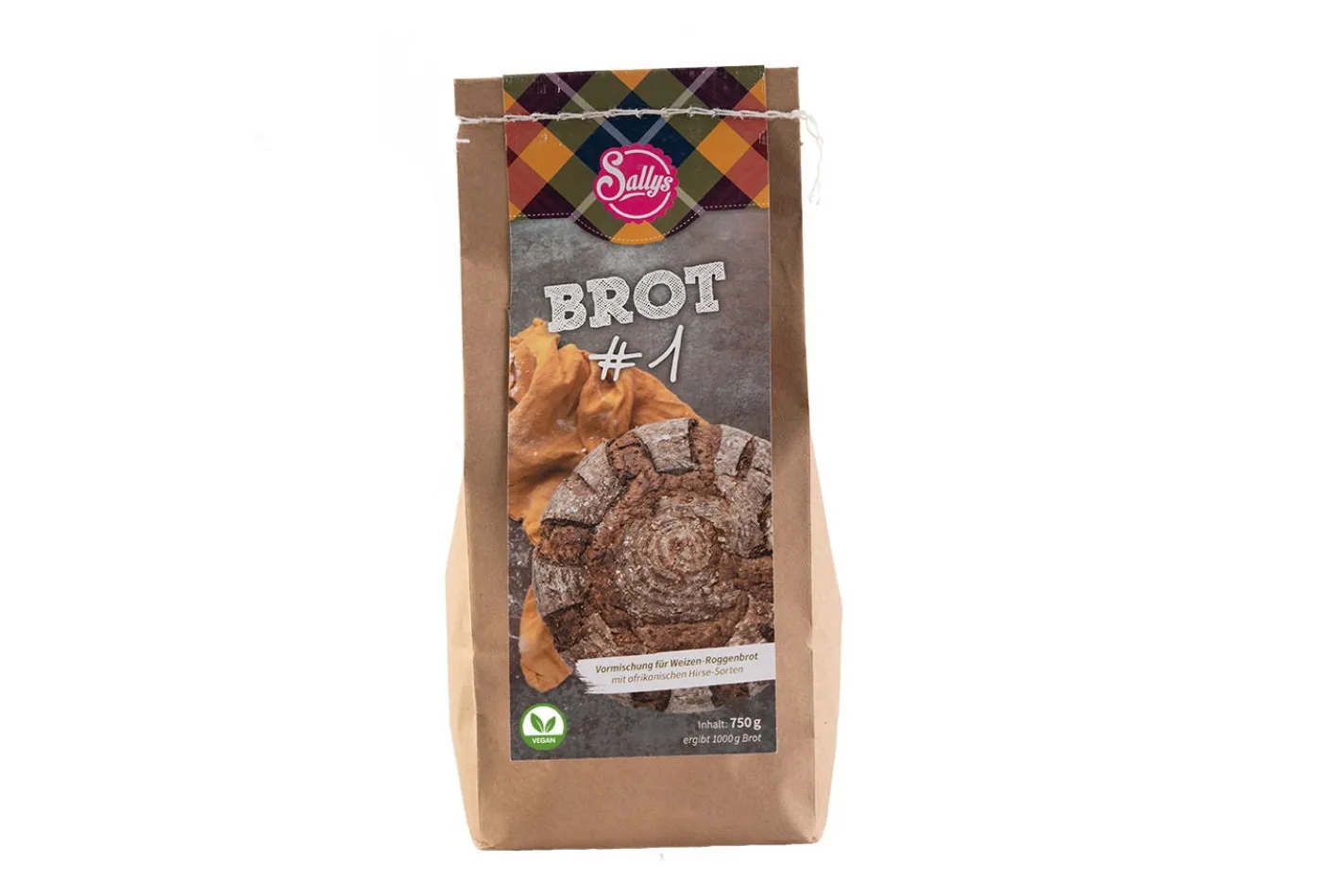 Sallys Brot #1 - Vormischung für Weizen-Roggenbrot