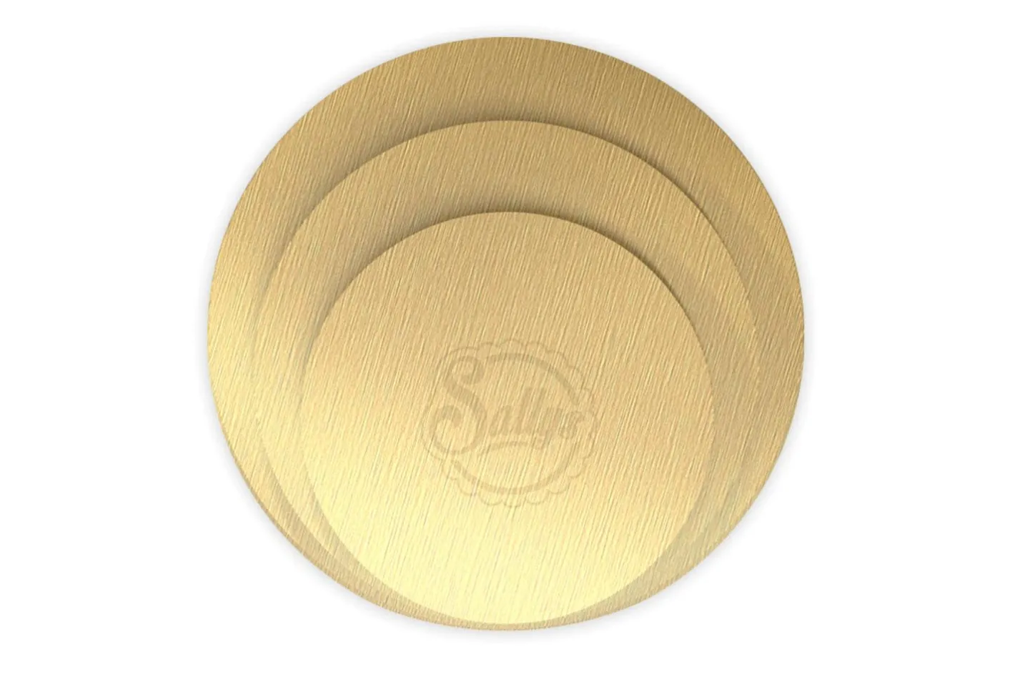Sallys Cake Boards - gold - 3er Set