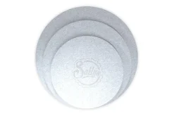Sallys Cake Boards - silber - 3er Set