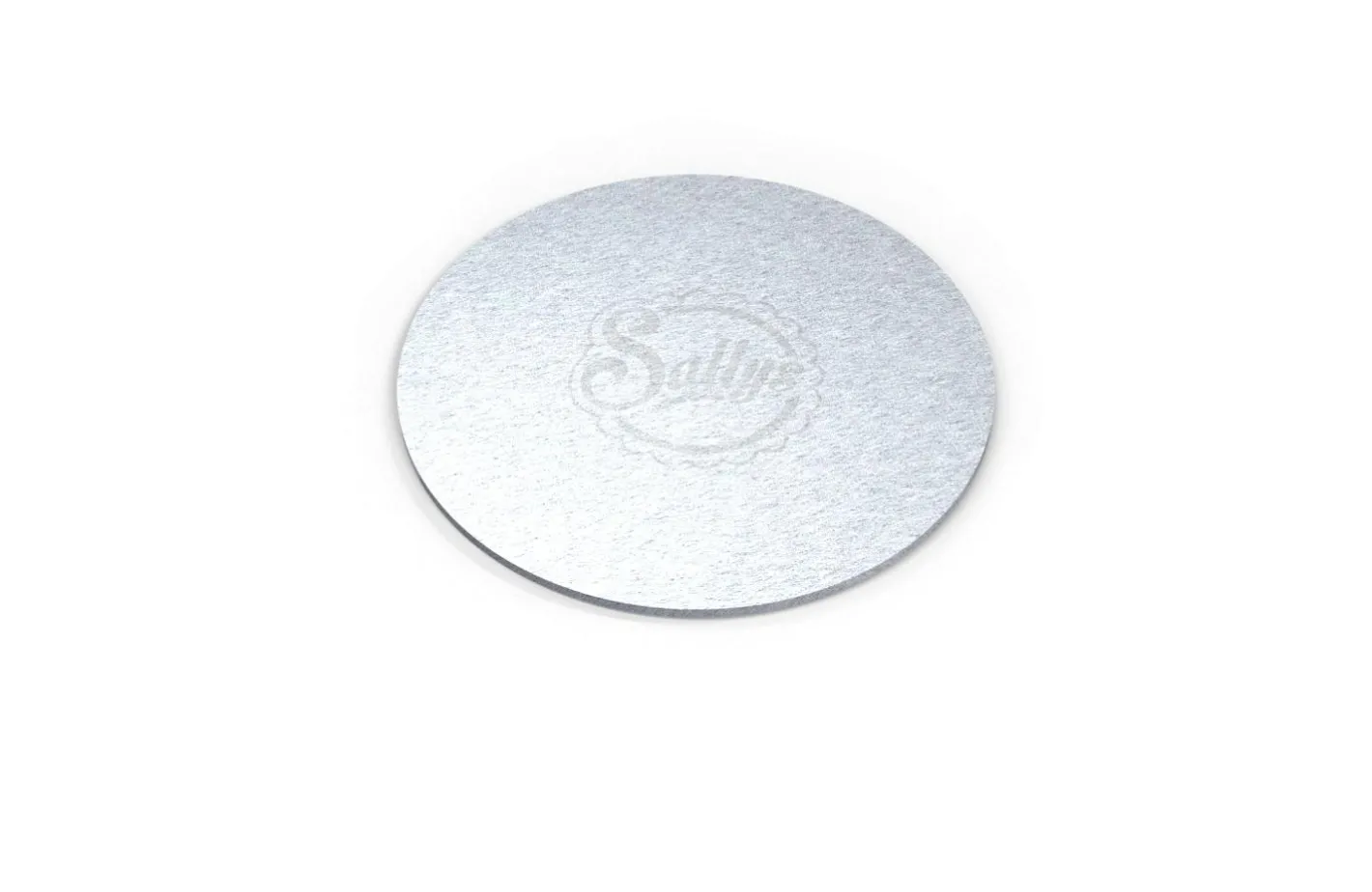 Sallys Cake Boards - silber - 3er Set