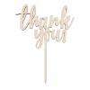 Sallys Cake Topper Sprüche - aus echtem Holz