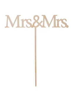 Sallys Cake Topper Sprüche - aus echtem Holz