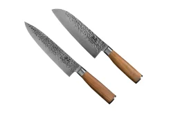 Sallys Duo Messer Set - Nakiri, Masuta, Santoku