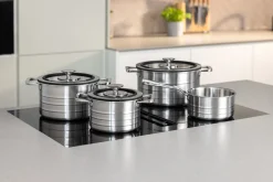 Sallys Edelstahlkochtopfset "La Cucina" 9-Teilig
