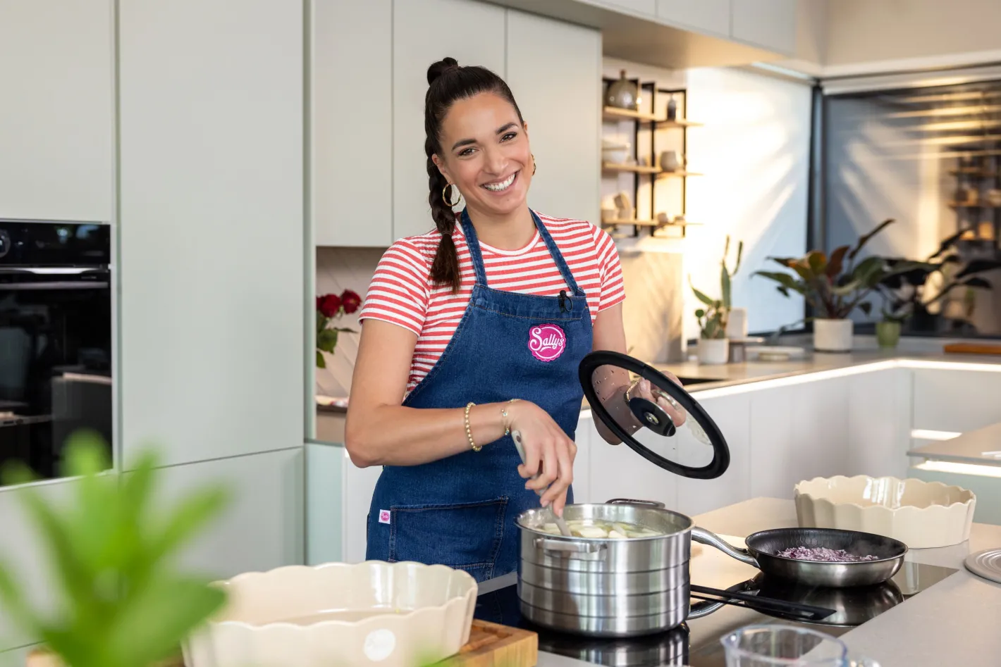 Sallys Edelstahlkochtopfset "La Cucina" 9-Teilig