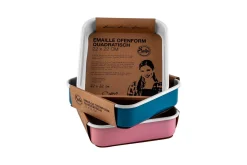 Sallys Emaille Ofenform - quadratisch