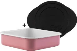 Sallys Emaille Ofenform - quadratisch