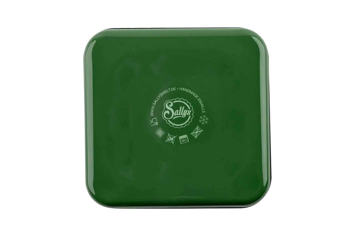 Sallys Emaille Ofenform - quadratisch