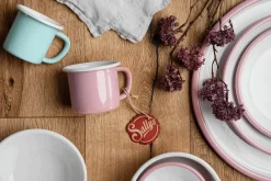 Sallys Emaille Tasse - groß