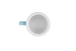 Sallys Emaille Tasse - pastell klein gepunktet