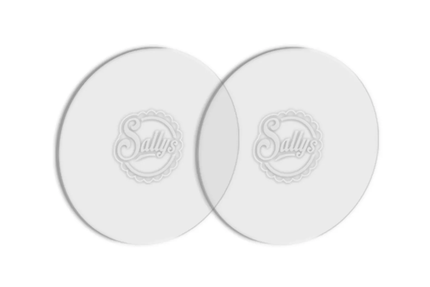 Sallys Ganaching Platten rund