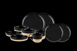 Sallys Hochtemperatur Porzellan Set "Mirrorglaze" - 10 teilig