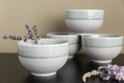Sallys Hochtemperatur Porzellan Mini Bowl - 4er Set