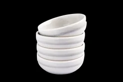 Sallys Hochtemperatur Porzellan Schälchen "Mirrorglaze" - 4er Set