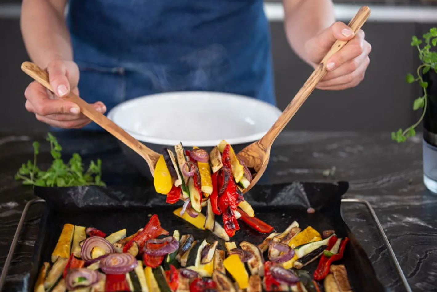 Sallys Holzbesteck 4-teilig