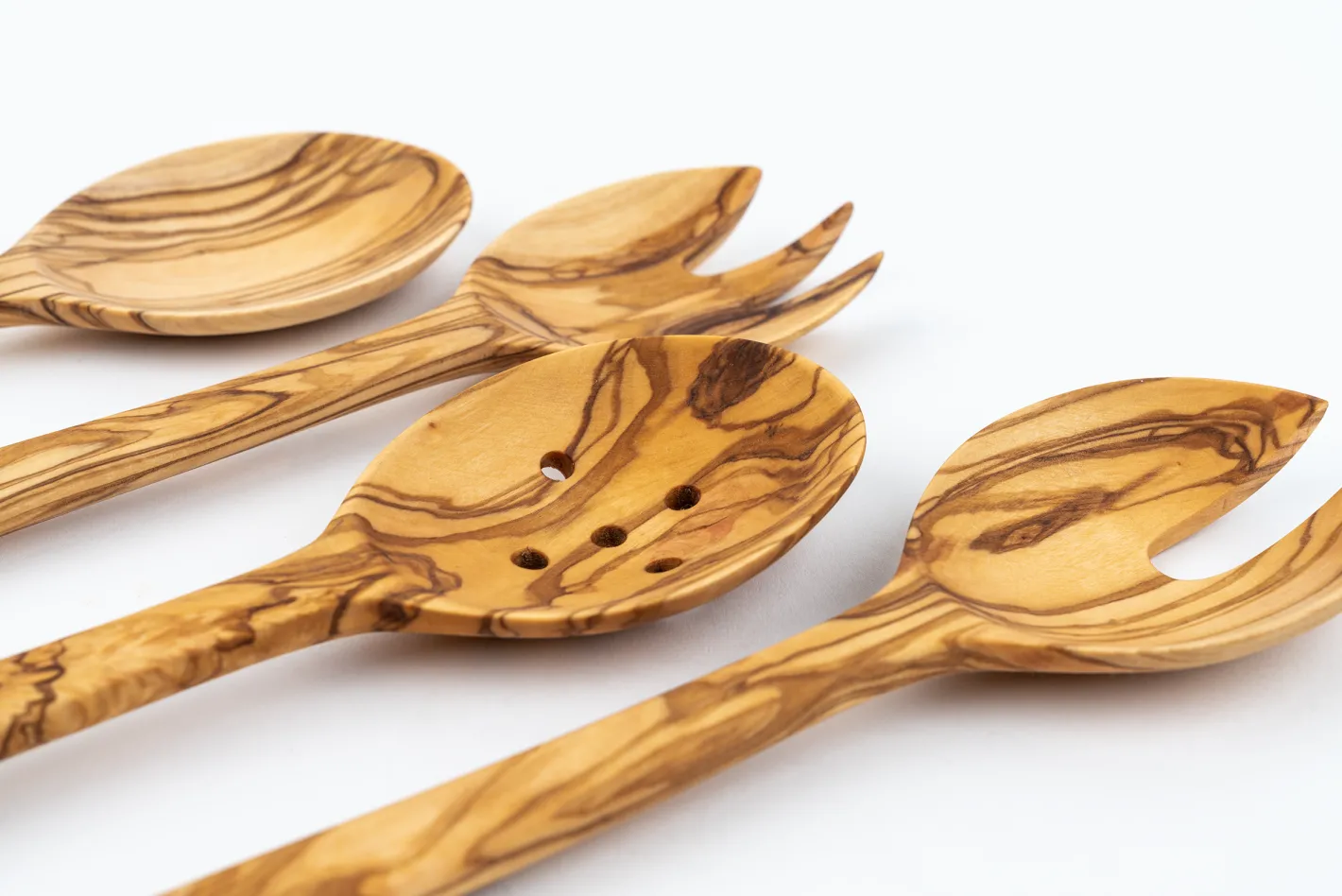 Sallys Holzbesteck 4-teilig
