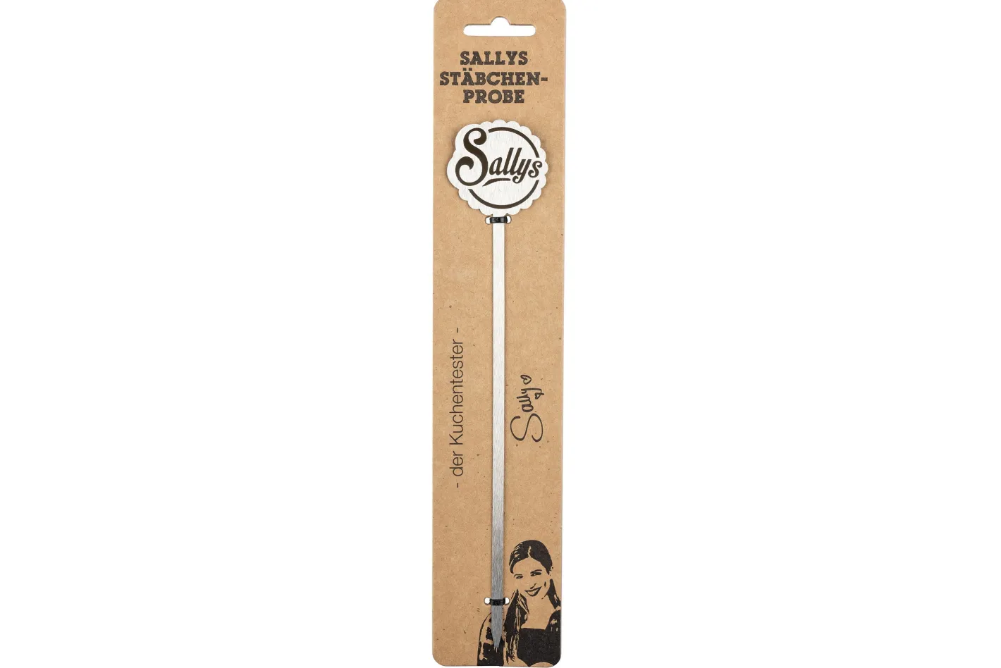 Sallys Kuchentester-Stäbchenprobe