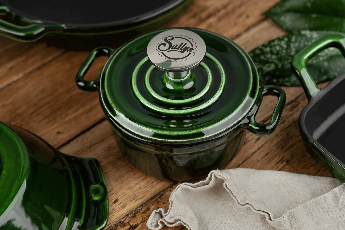 Sallys MINI GUSSEISEN-SERIE 5ER SET