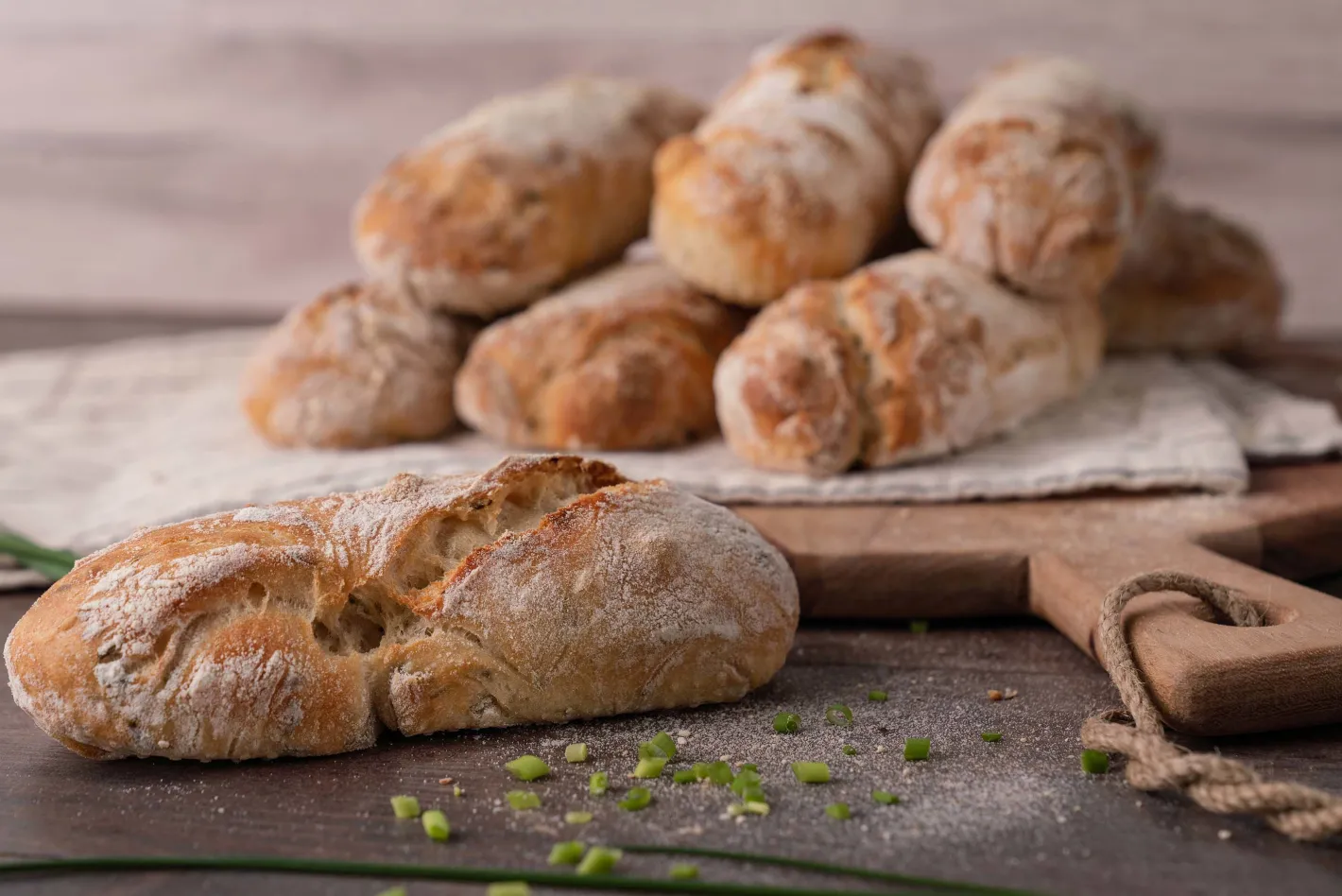 Sallys Mini-Baguetteblech