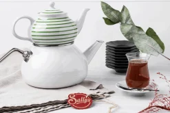 Sallys Porzellan Teekanne - obere Kanne