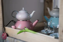 Sallys Porzellan Teekanne - obere Kanne