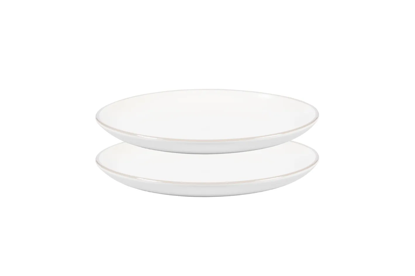 Sallys Silky Glaze Porzellan - kleiner Teller 2er-Set