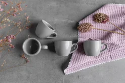 Sallys Silky Glaze Porzellan Espressotassen - 4er Set