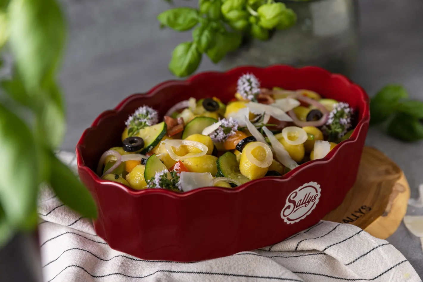 Sallys Stoneware Ofenform - oval