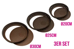 Sallys Tarteform 3er-Set