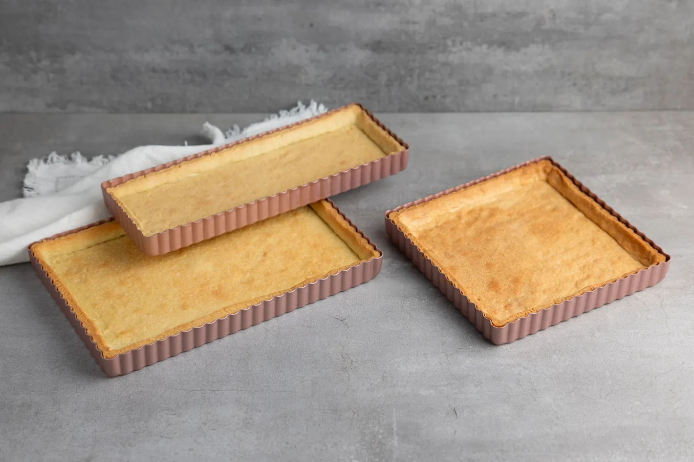 Sallys Tarteformen eckig