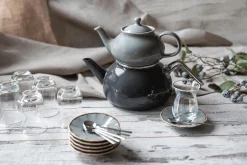 Sallys Teeglas Set - bauchig