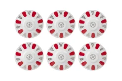 Sallys Teeglas Untersetzer - 6er Set