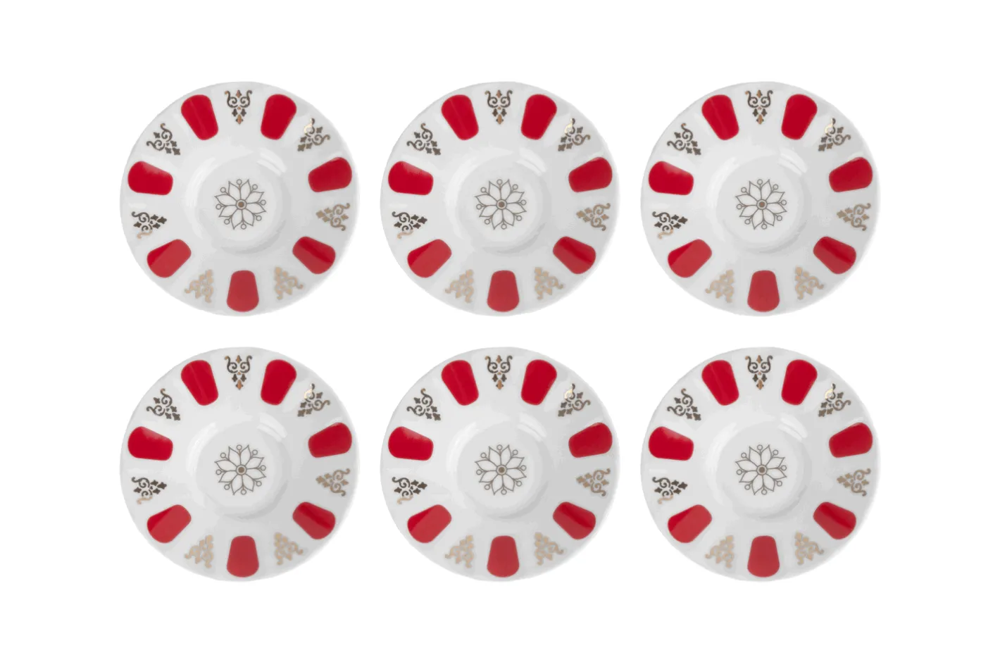 Sallys Teeglas Untersetzer - 6er Set