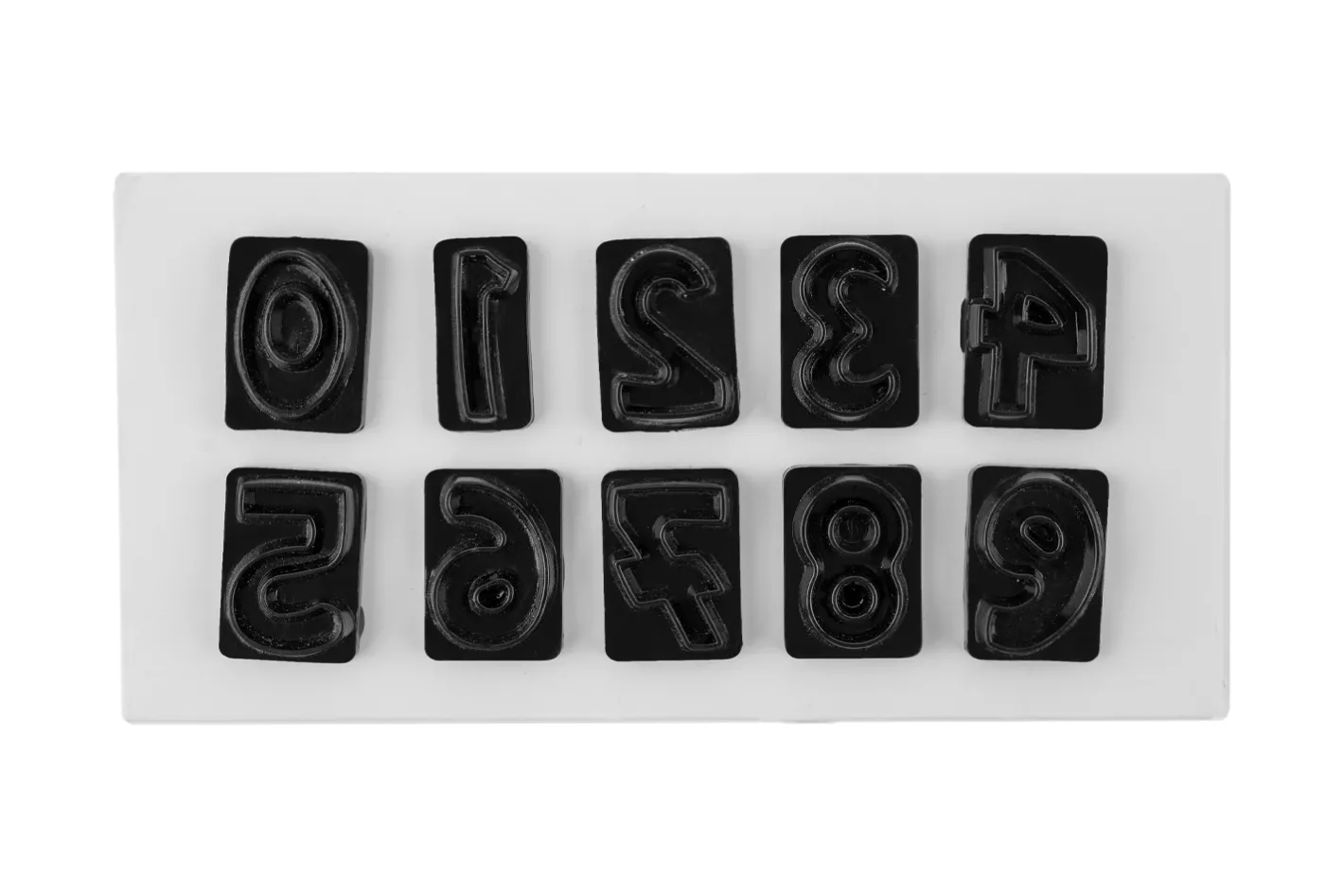 Sallys Zahlenstempel für Fondanttorten