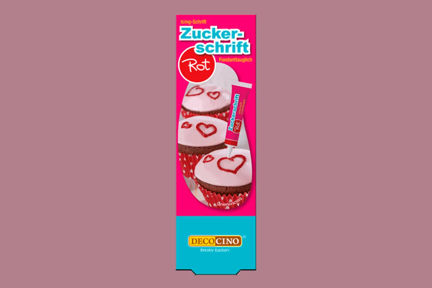 Sallys Zuckerschrift - rot
